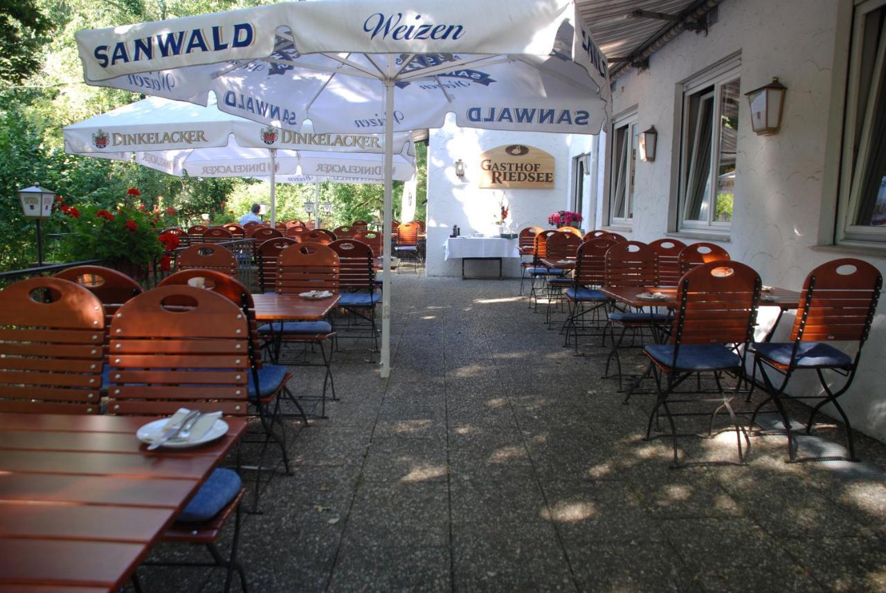 Gasthof Riedsee Stuttgart Exterior foto